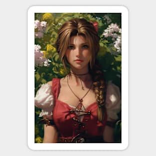 FF7 Rebirth Aerith Gainsborough Sticker